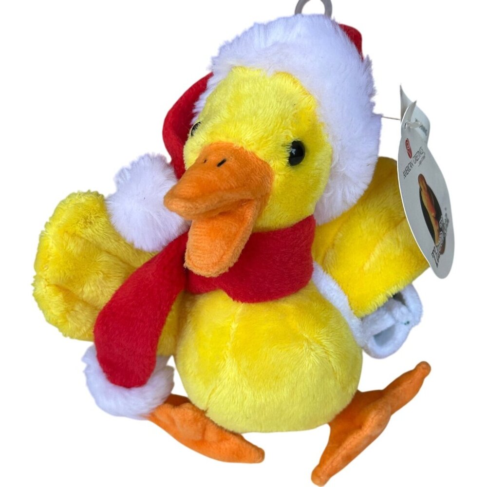 American Greetings Corp "Thimon Thez" Christmas Duck Plush Doll 8" (With Tag)